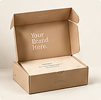 Kraft mailer box