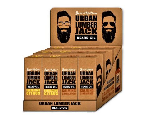 Custom Display Beard Oil Boxes